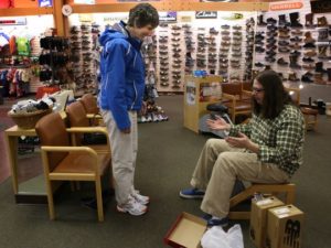Shoe Fitting Process @ Medved Running & Walking Outfitters