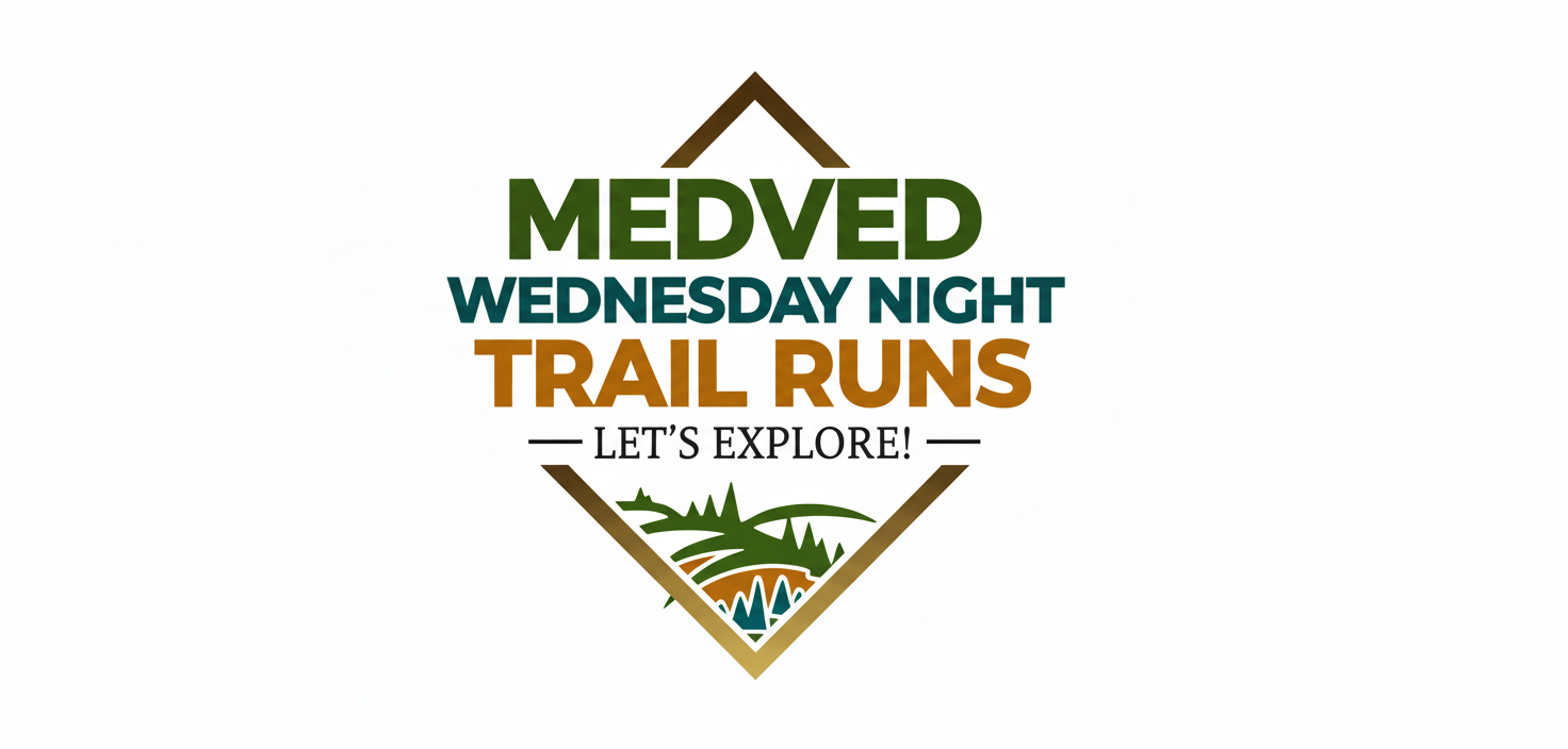 Medved Wednesday night trail run logo
